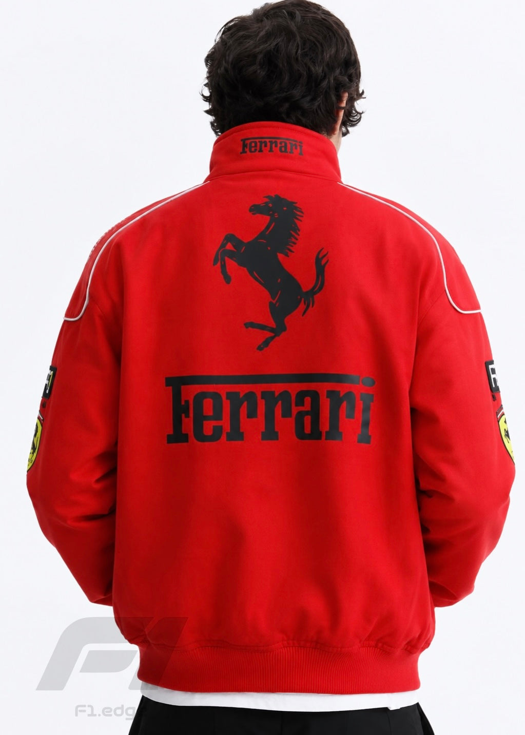 F1 Red Ferarri Unisex Jacket|F1Edge