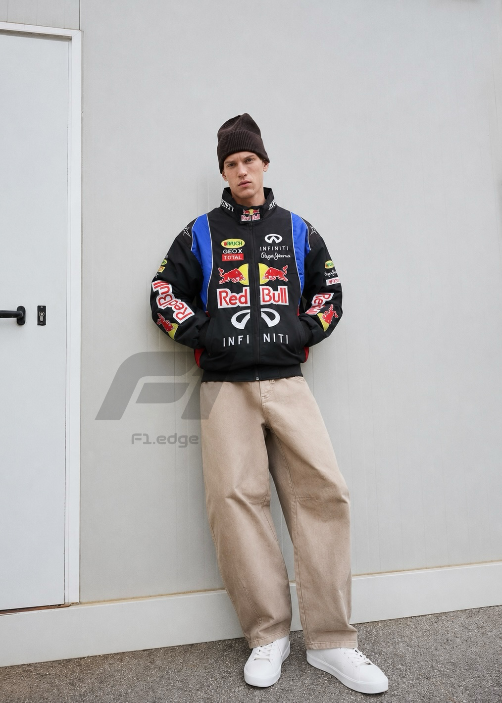 Redbull Embroidery Unisex Racing Jacket