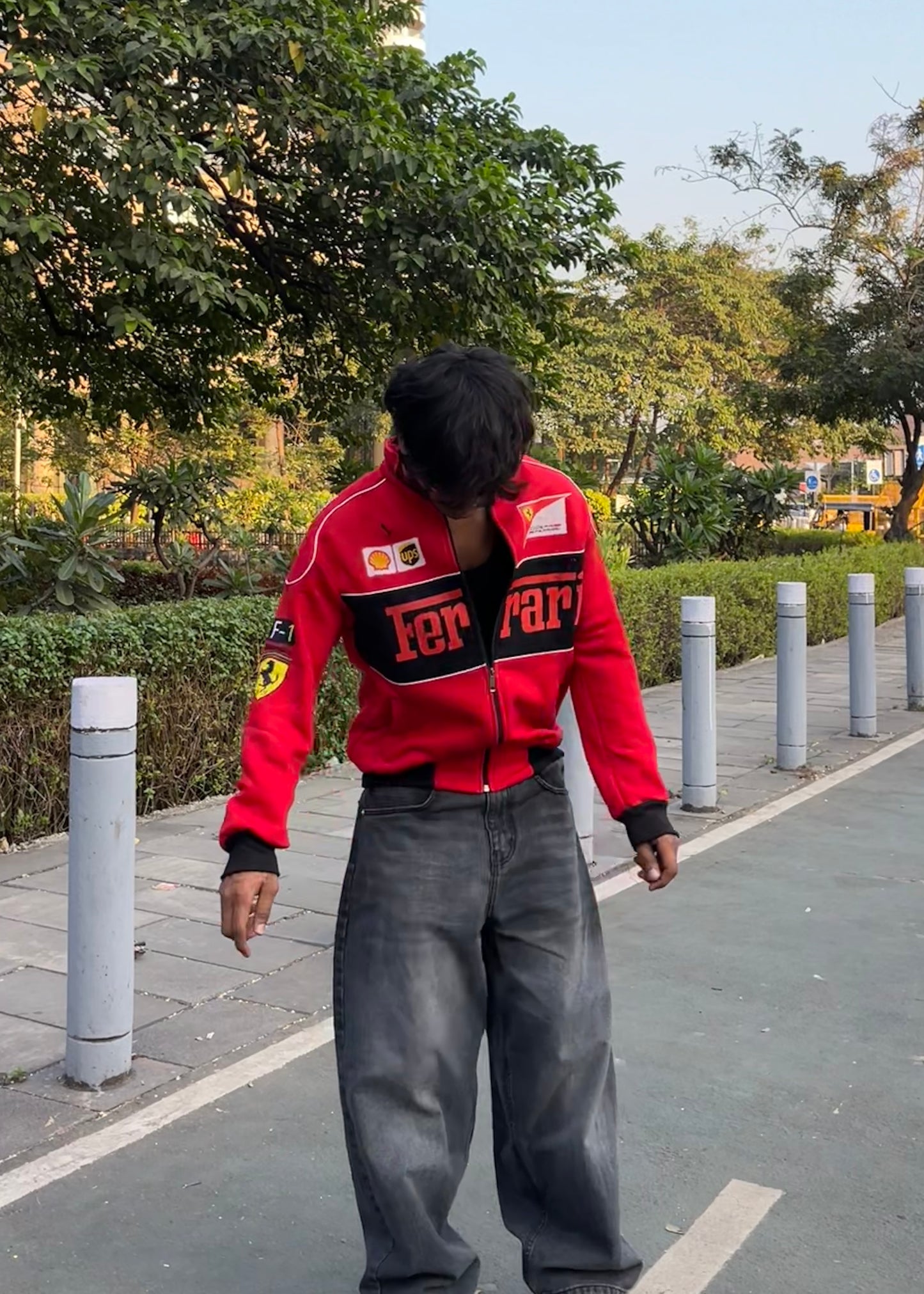 F1 RED FERARRI JACKET UNISEX