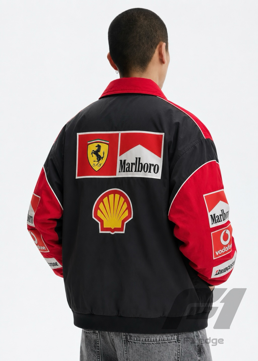Marlboro Parachute Printed Unisex Jacket