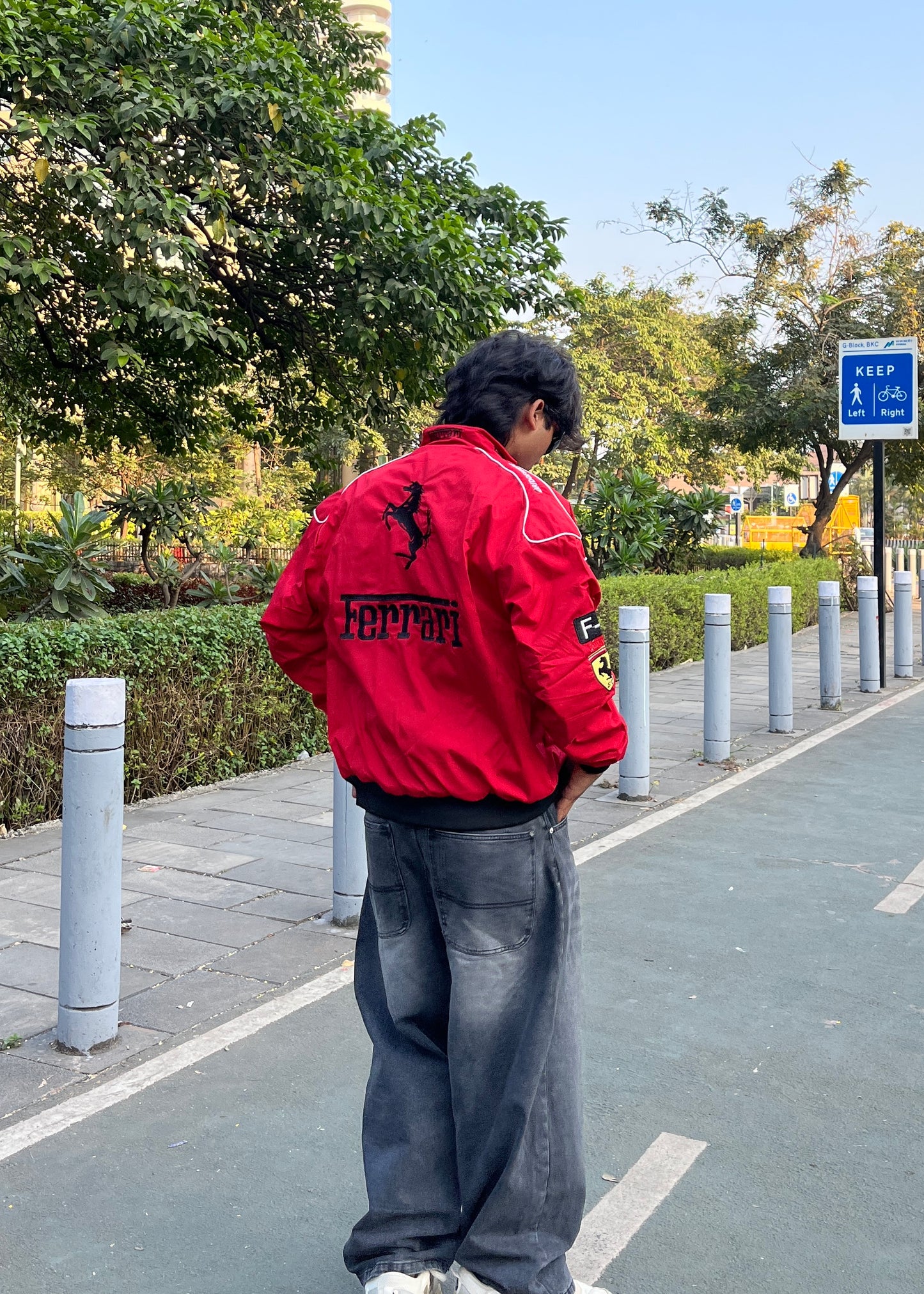 F1 FERARRI UNISEX EMBROIDERY JACKET