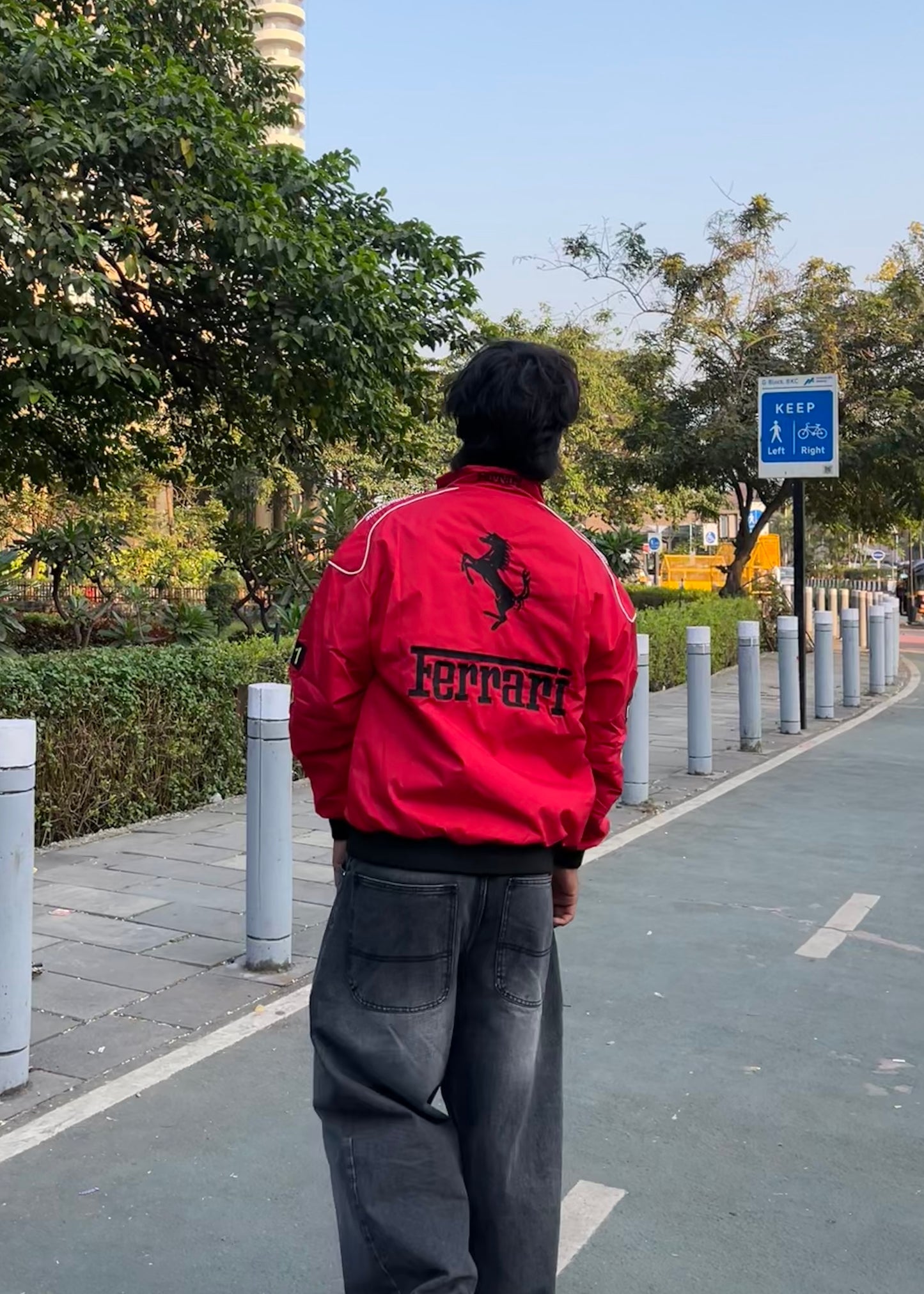 F1 FERARRI UNISEX EMBROIDERY JACKET