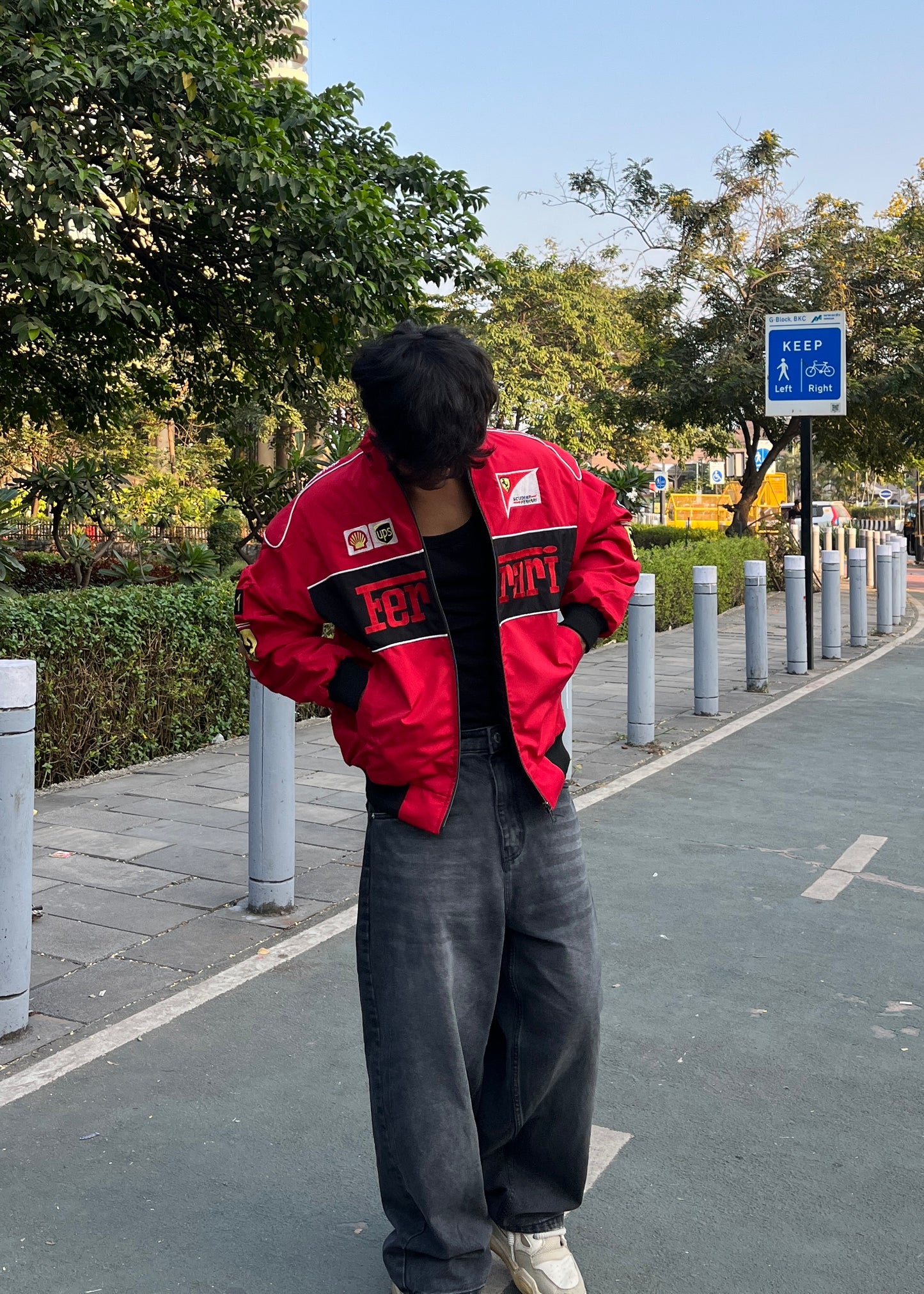 F1 FERARRI UNISEX EMBROIDERY JACKET