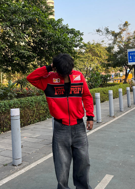 F1 RED FERARRI JACKET UNISEX