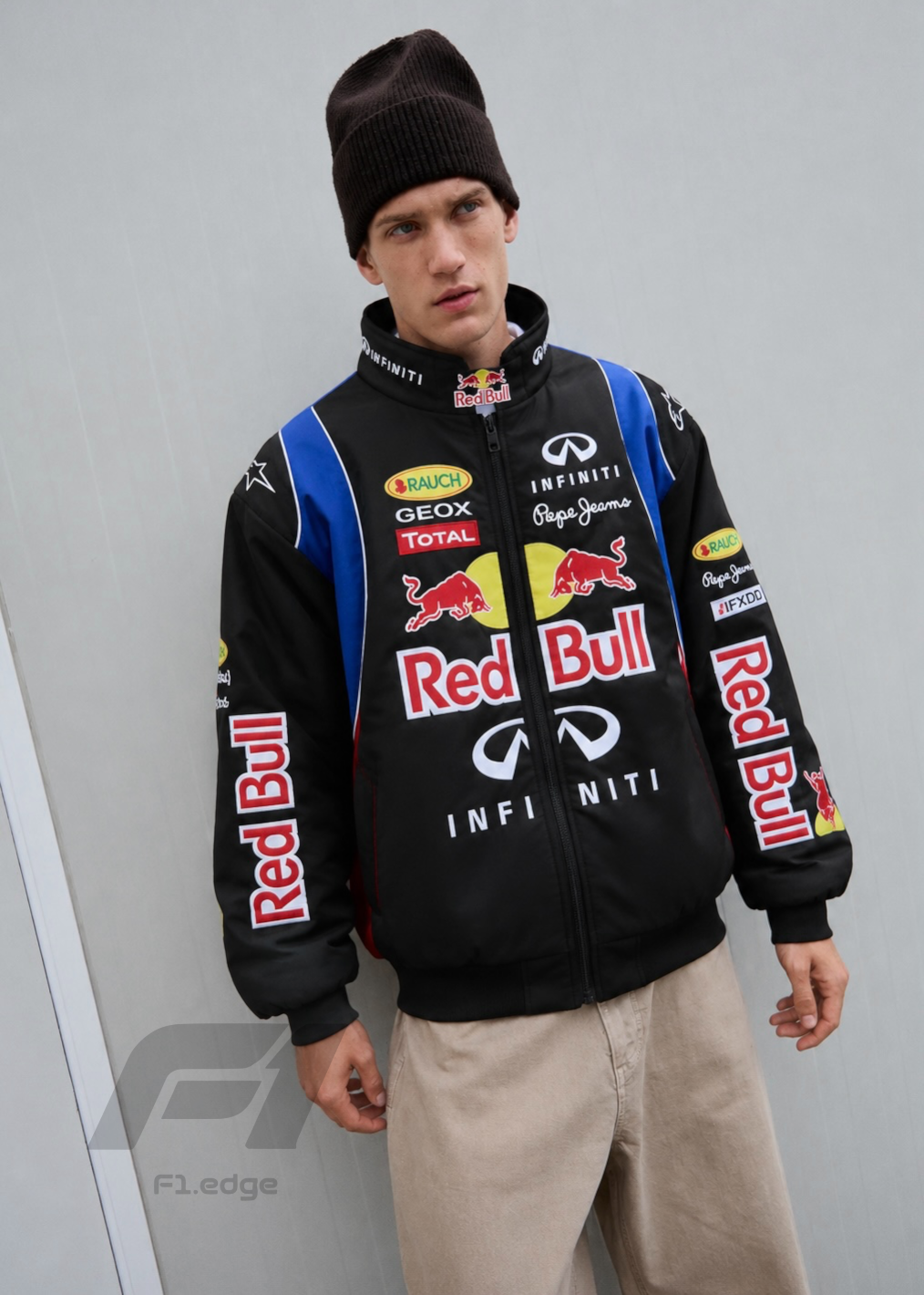 Redbull Embroidery Unisex Racing Jacket