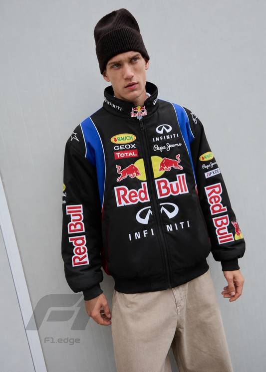 Redbull Embroidery Unisex Racing Jacket