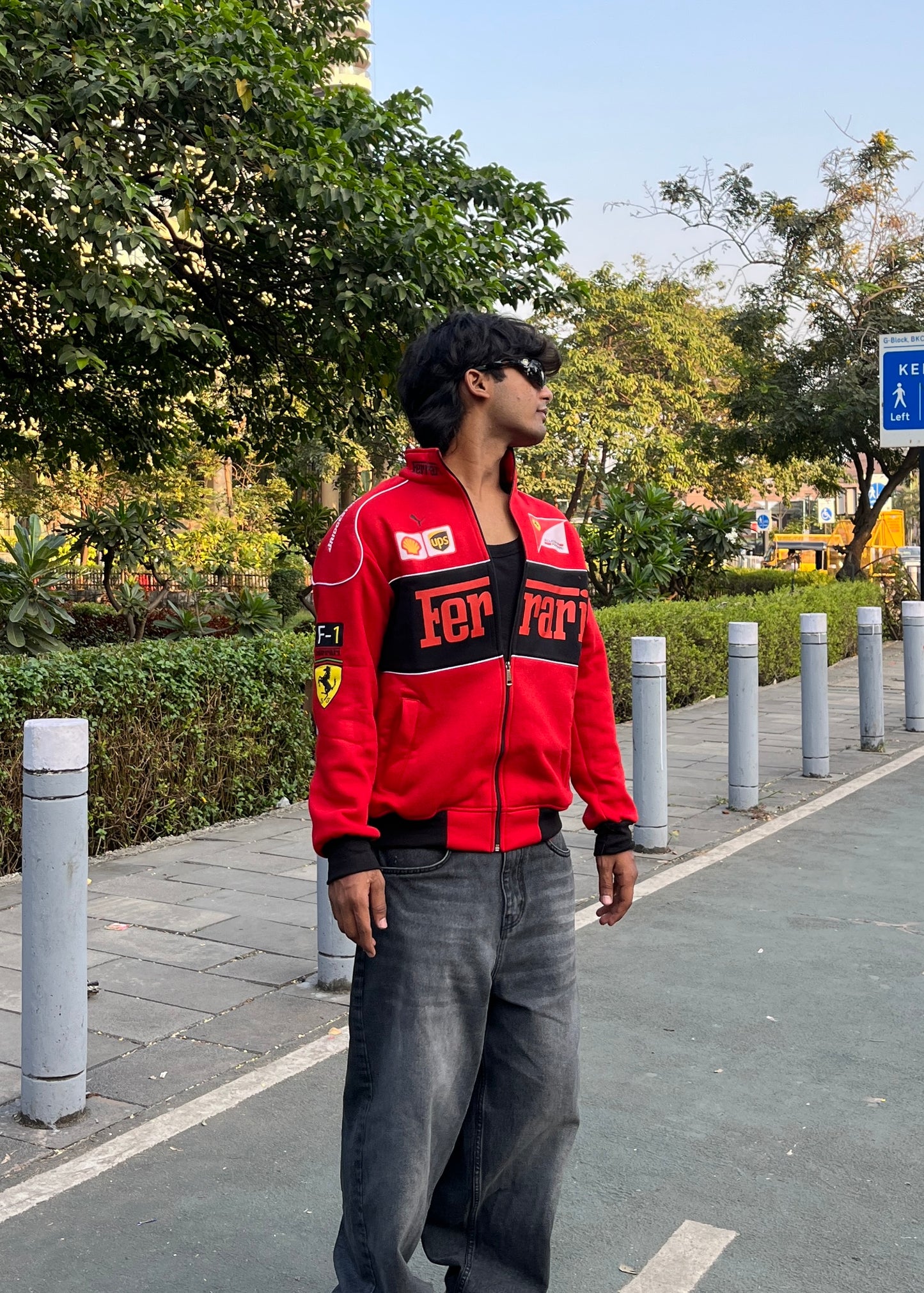 F1 RED FERARRI JACKET UNISEX