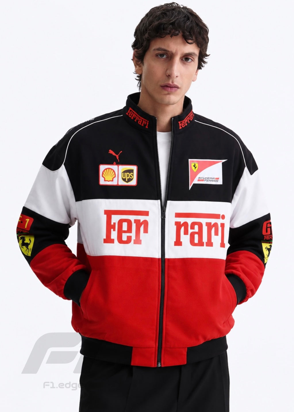 F1 Trio Ferarri Unisex Jacket|F1Edge