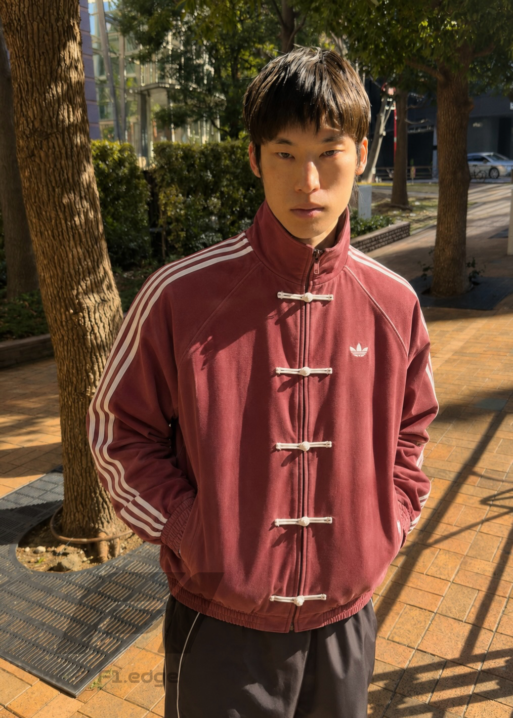 Premium Maroon Cny Suede Unisex  Jacket