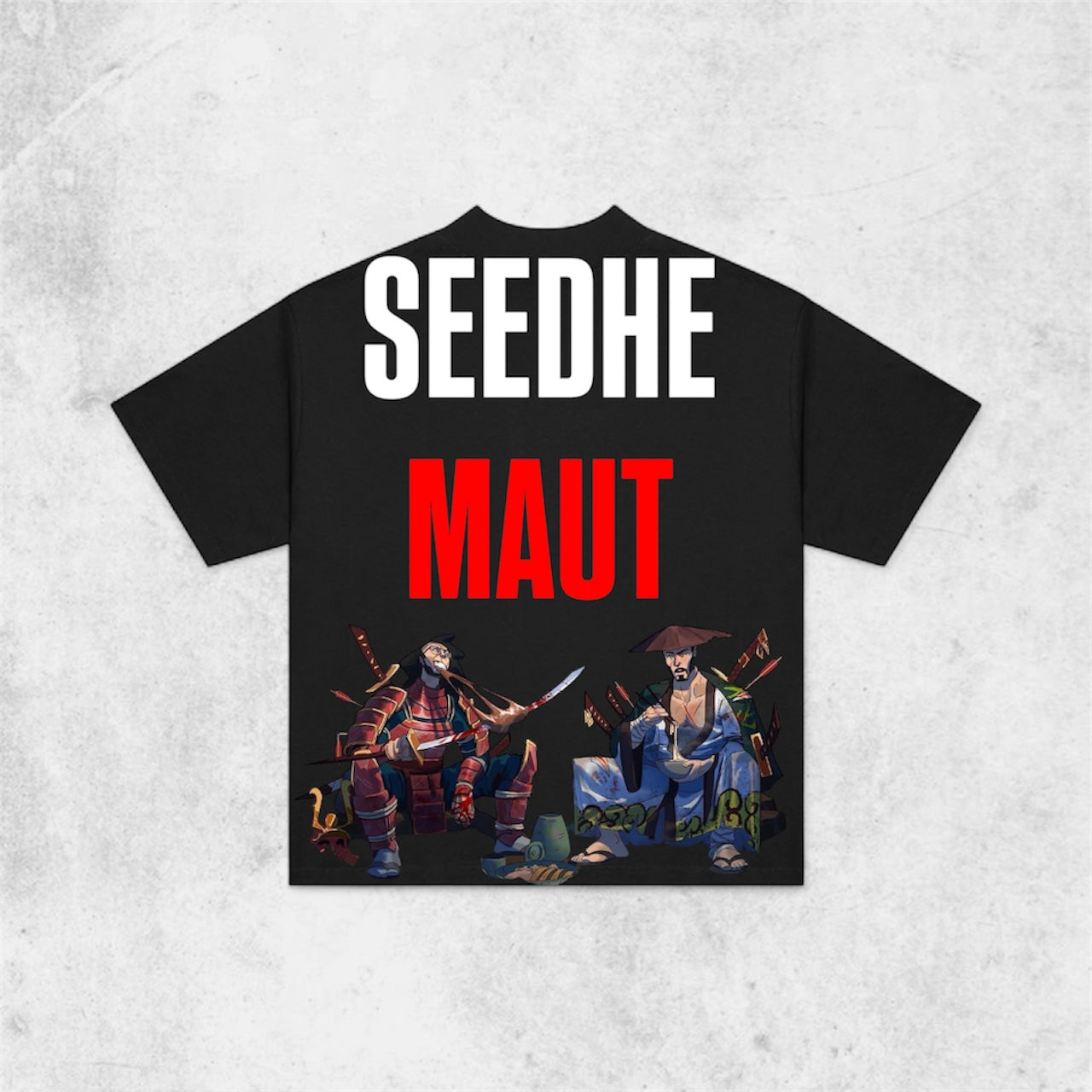Seedhe Maut Printed Oversized Tee