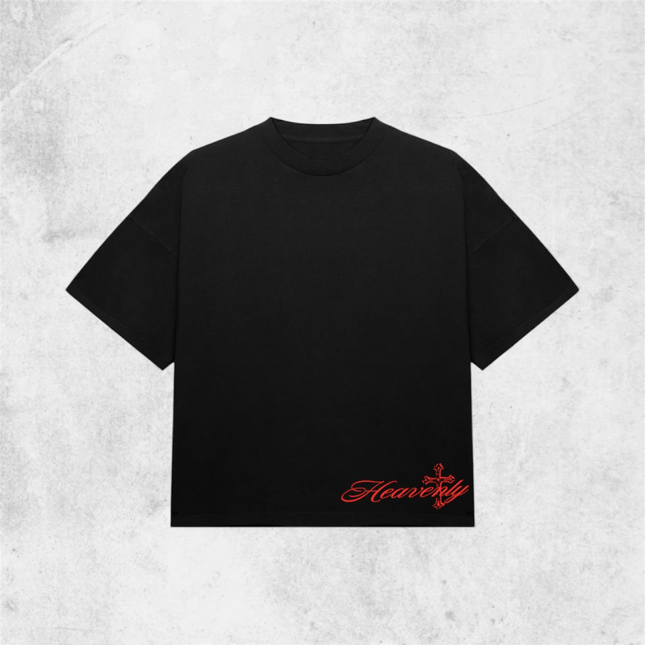 Heavenly Printed Oversized Tee