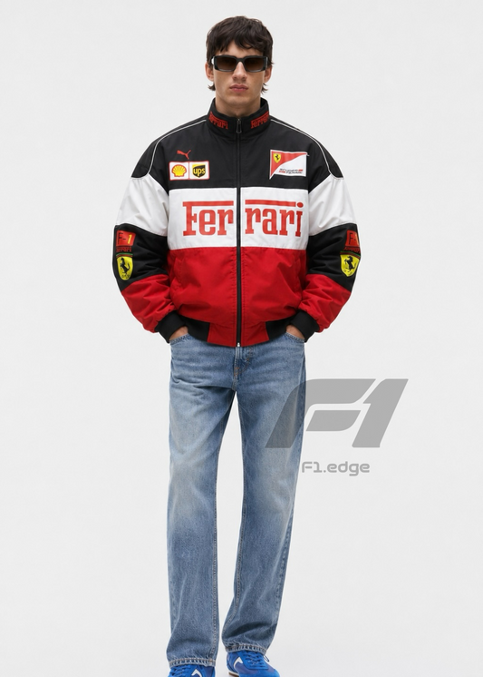 Trio Ferarri Parachute Printed Unisex Jacket