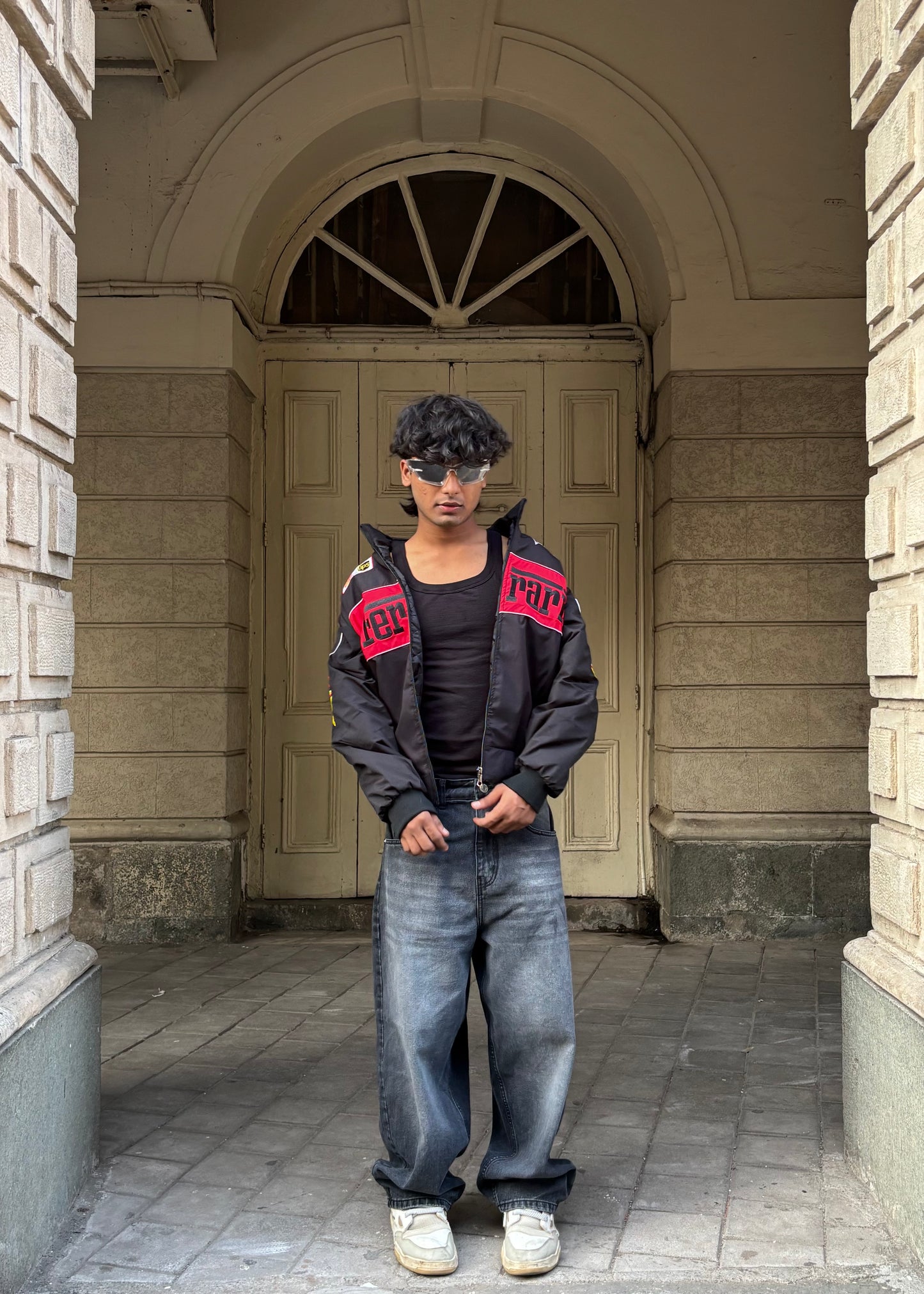 F1 Black Ferarri embroidery Jacket