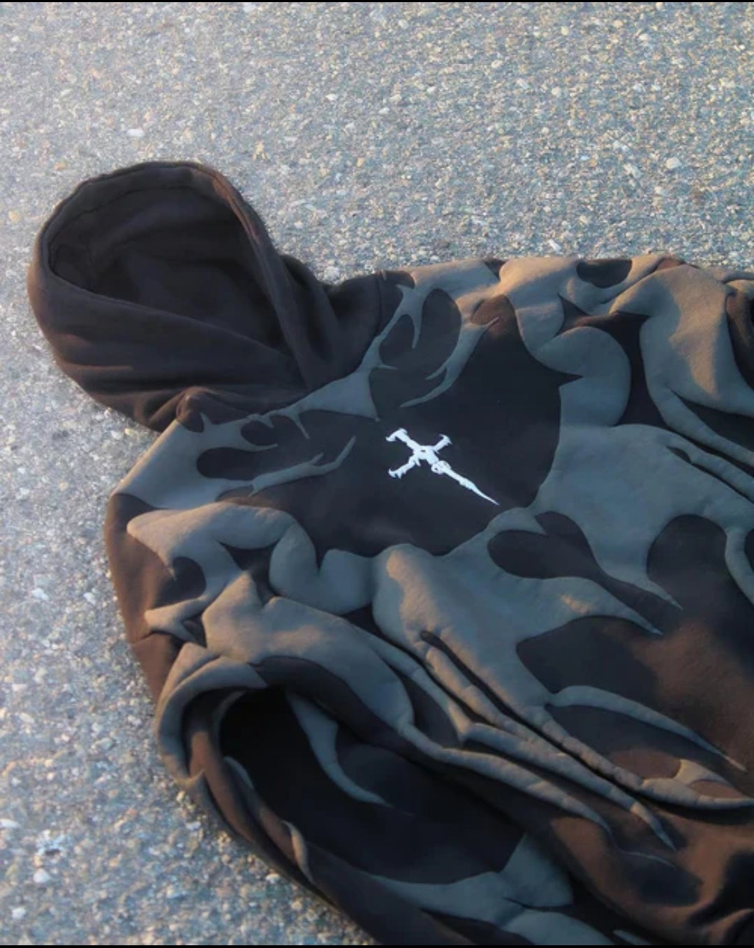 Oversized Depth unisex hoodie