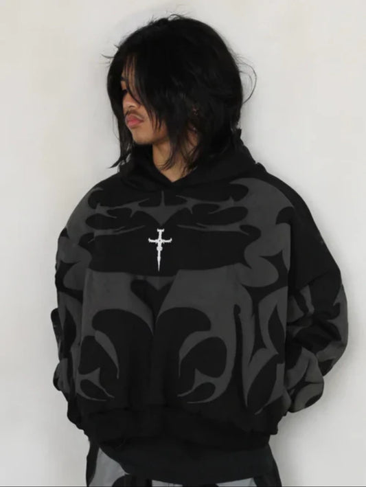 Oversized Depth unisex hoodie